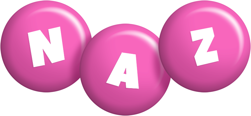 Naz candy-pink logo