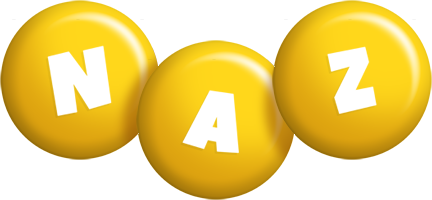 Naz candy-yellow logo