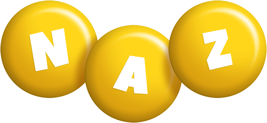 Naz candy-yellow logo