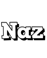 Naz snowing logo