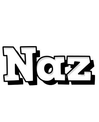 Naz snowing logo