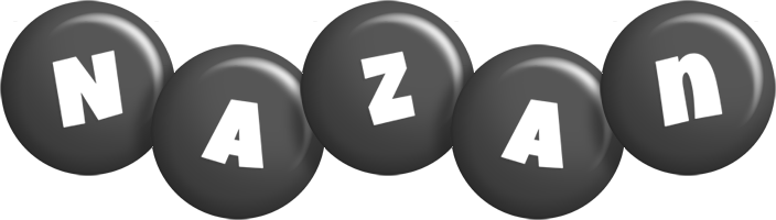 Nazan candy-black logo
