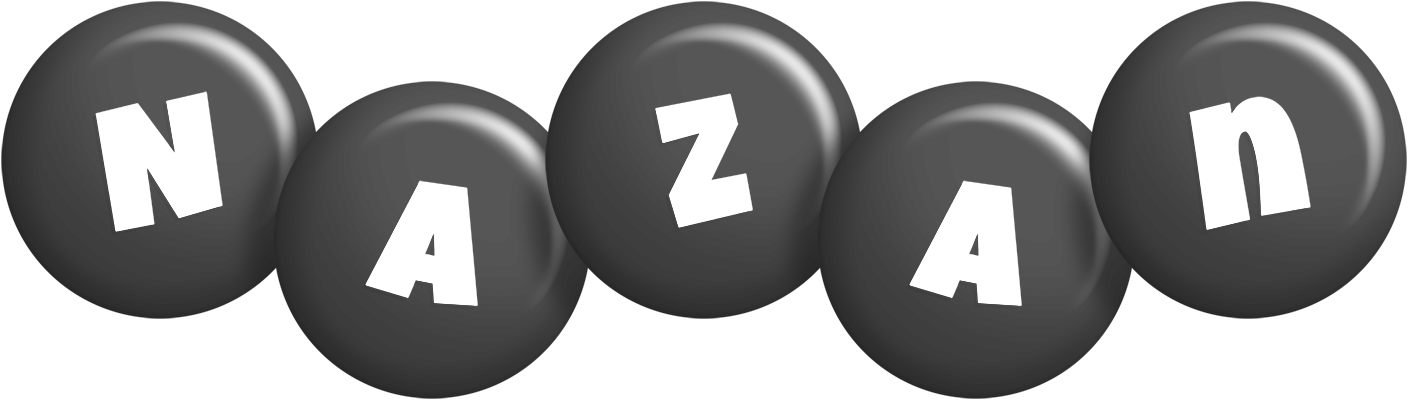 Nazan candy-black logo