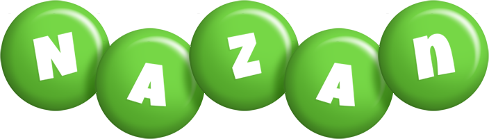 Nazan candy-green logo