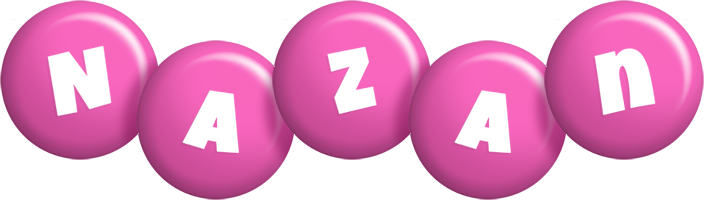 Nazan candy-pink logo