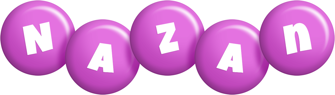 Nazan candy-purple logo