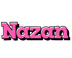 Nazan girlish logo