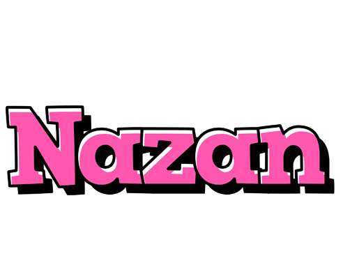 Nazan girlish logo