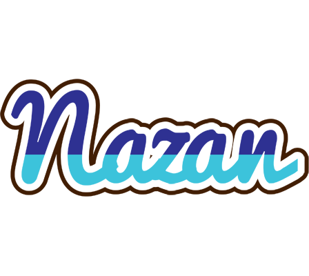 Nazan raining logo