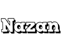 Nazan snowing logo