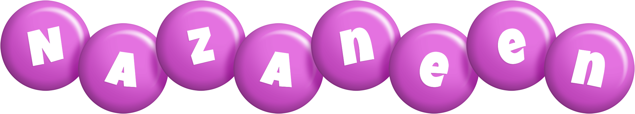 Nazaneen candy-purple logo