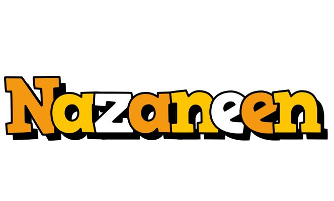Nazaneen cartoon logo