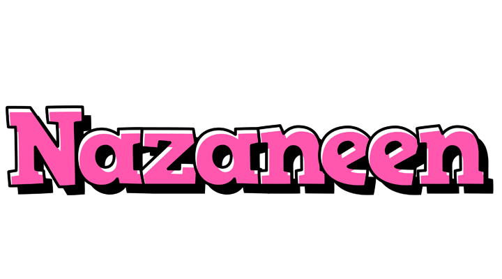 Nazaneen girlish logo