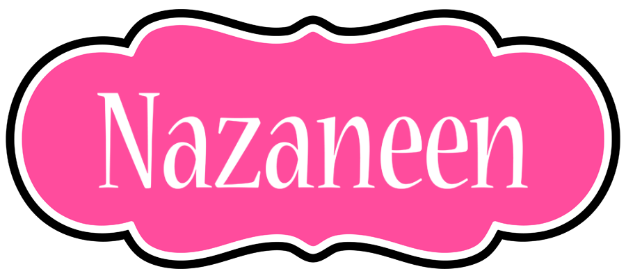 Nazaneen invitation logo