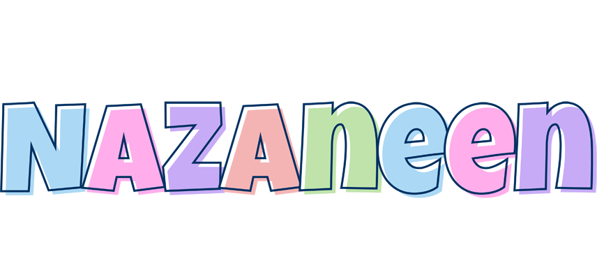 Nazaneen pastel logo