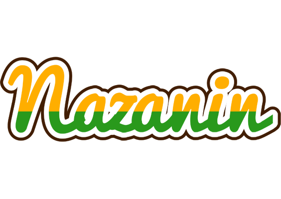 Nazanin banana logo