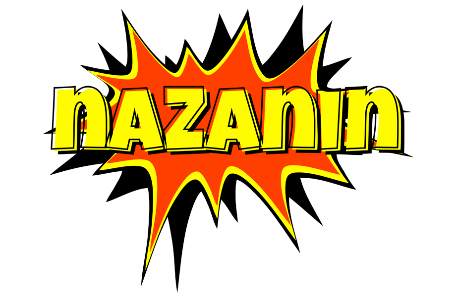 Nazanin bazinga logo