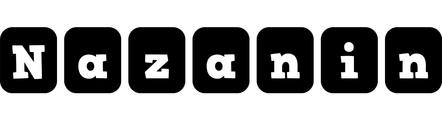 Nazanin box logo