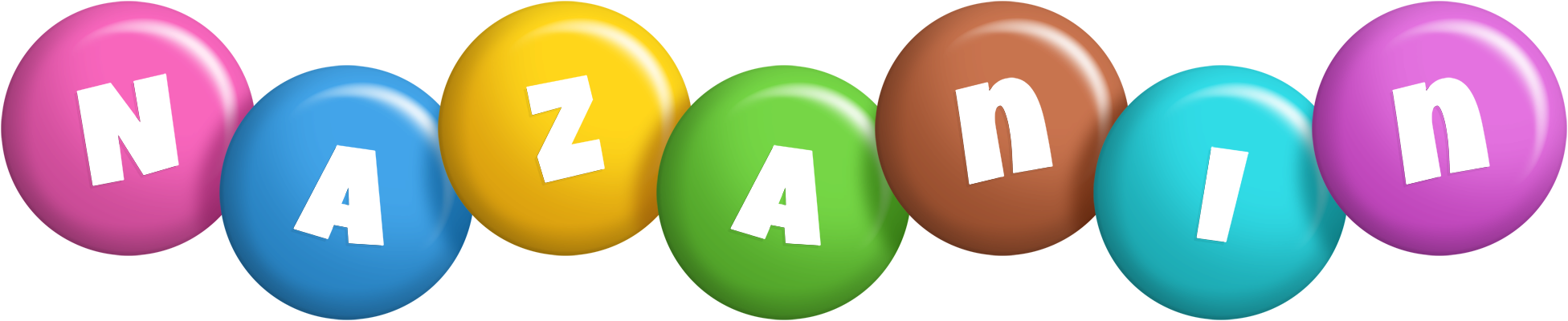 Nazanin candy logo