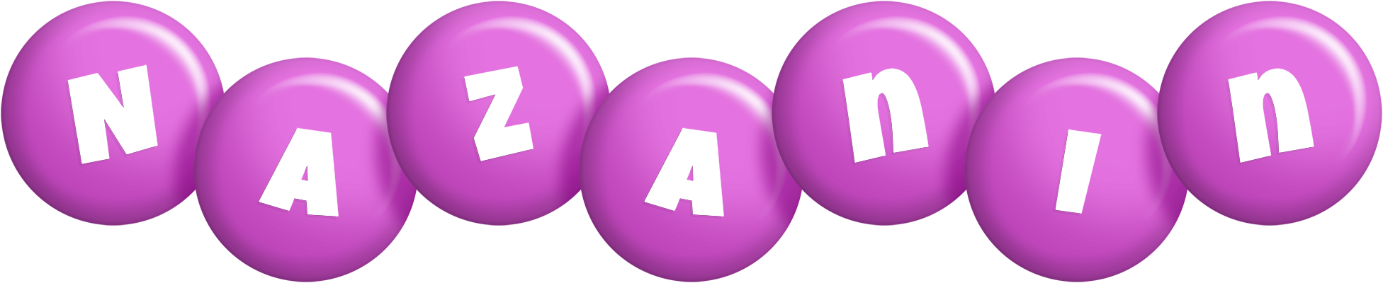 Nazanin candy-purple logo