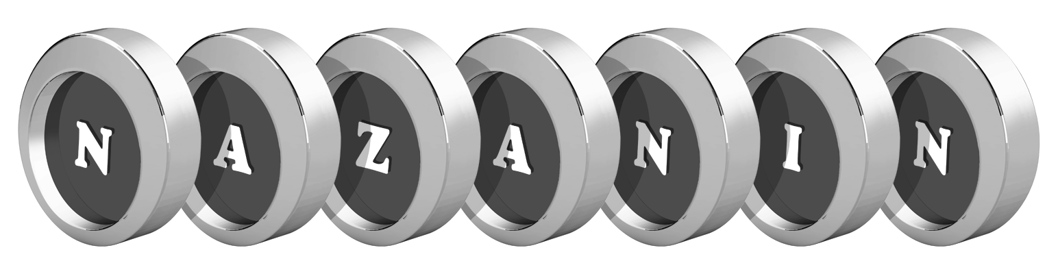 Nazanin coins logo