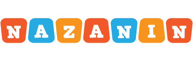 Nazanin comics logo