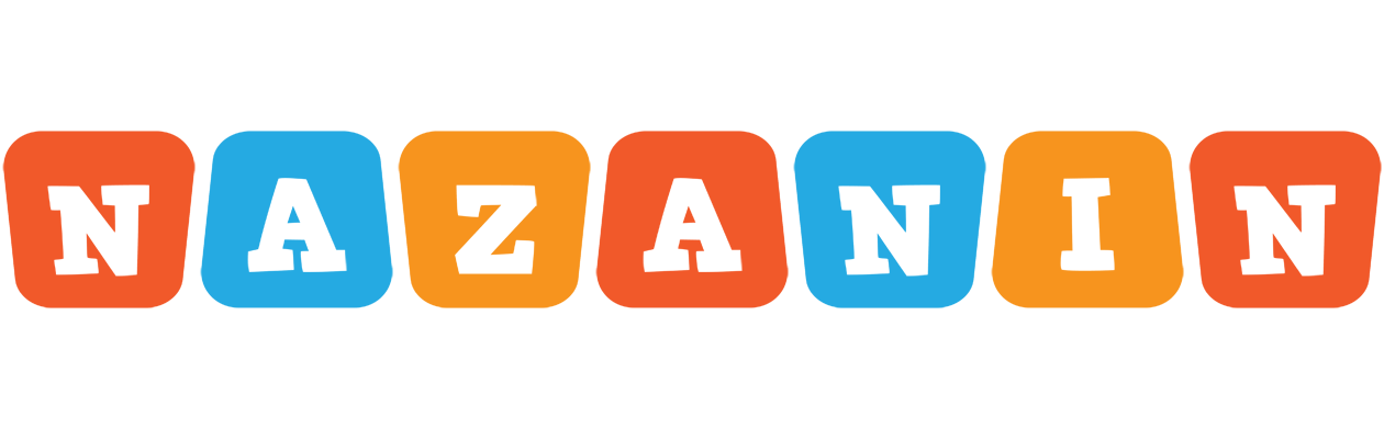 Nazanin comics logo