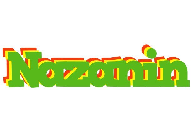 Nazanin crocodile logo