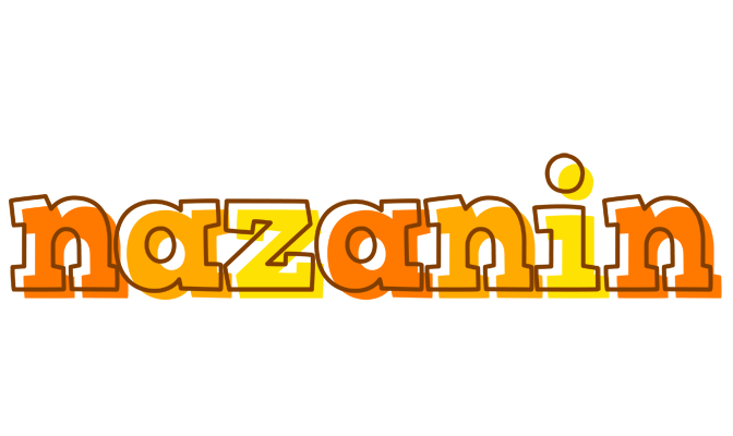 Nazanin desert logo
