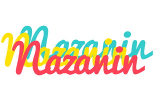 Nazanin disco logo