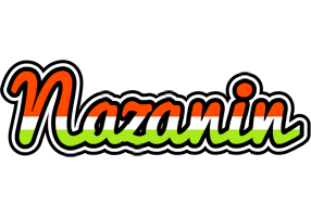 Nazanin exotic logo