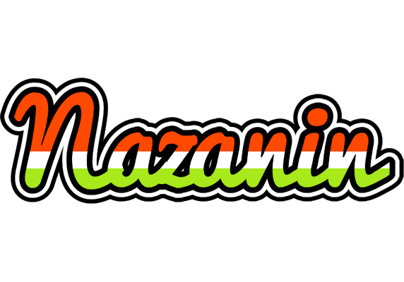 Nazanin exotic logo