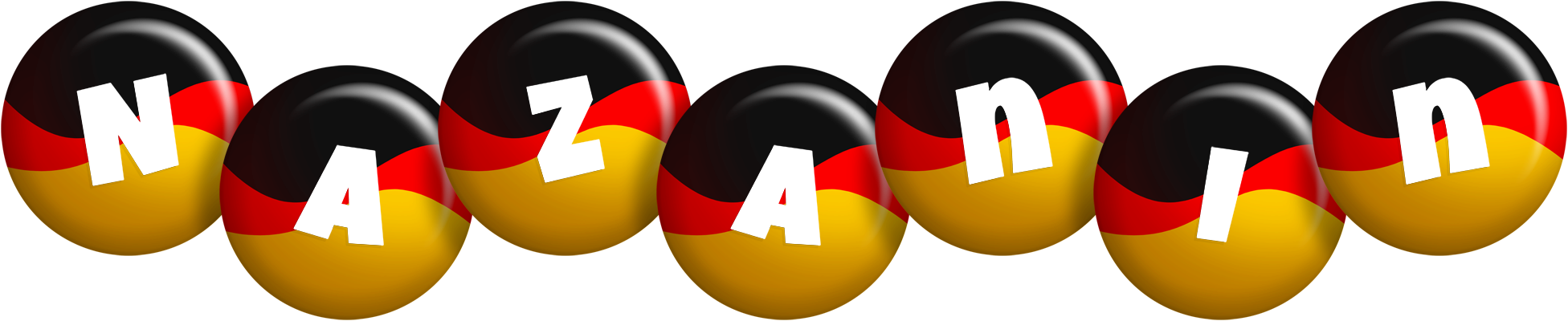 Nazanin german logo