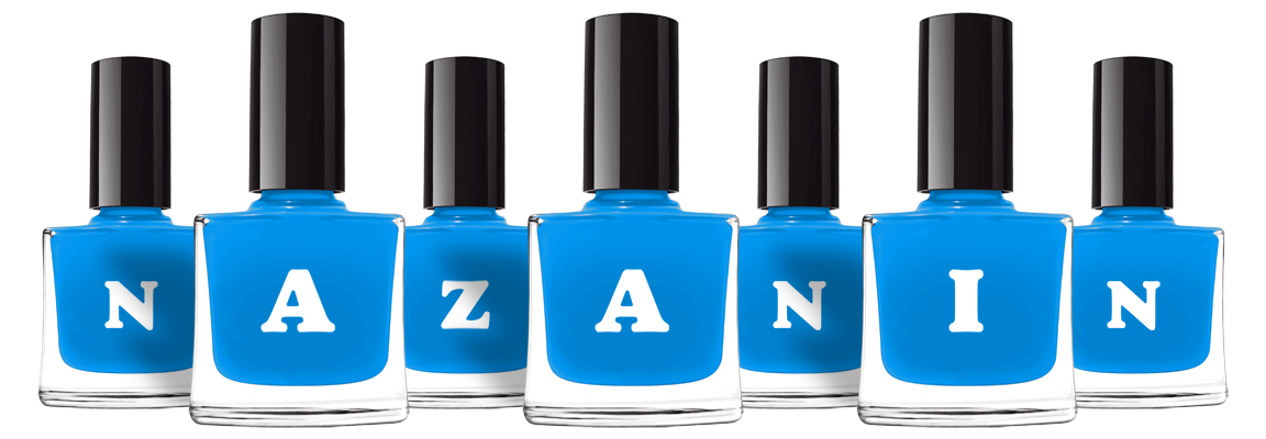 Nazanin glossy logo