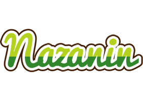 Nazanin golfing logo