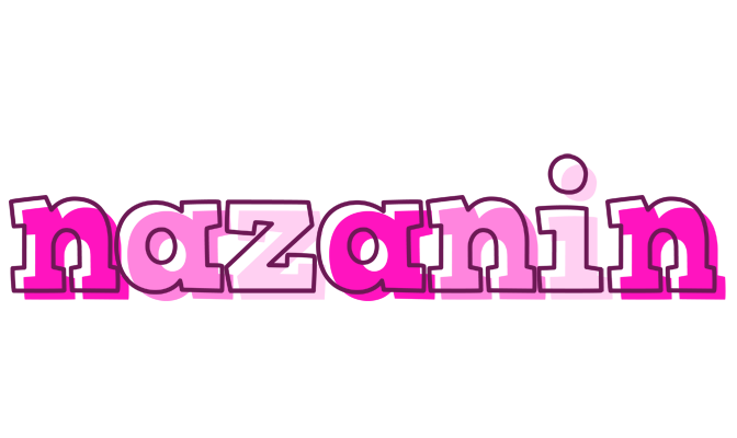 Nazanin hello logo