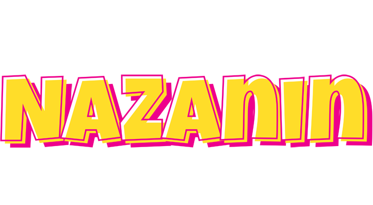 Nazanin kaboom logo