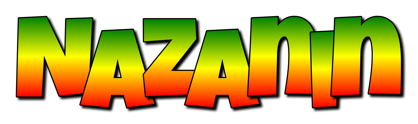 Nazanin mango logo