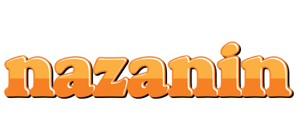 Nazanin orange logo