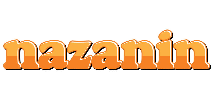 Nazanin orange logo