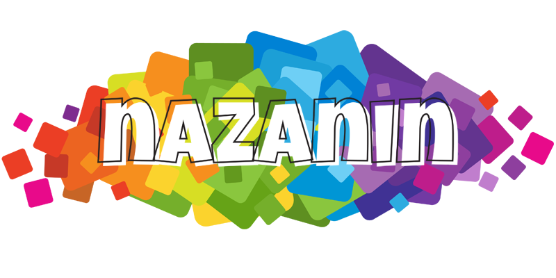 Nazanin pixels logo