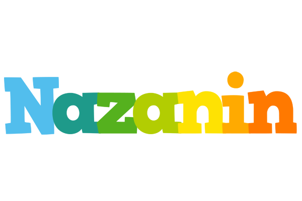 Nazanin rainbows logo