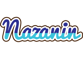 Nazanin raining logo