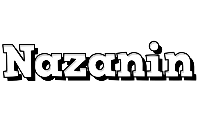Nazanin snowing logo