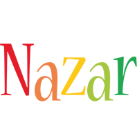 Nazar birthday logo