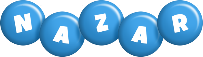 Nazar candy-blue logo