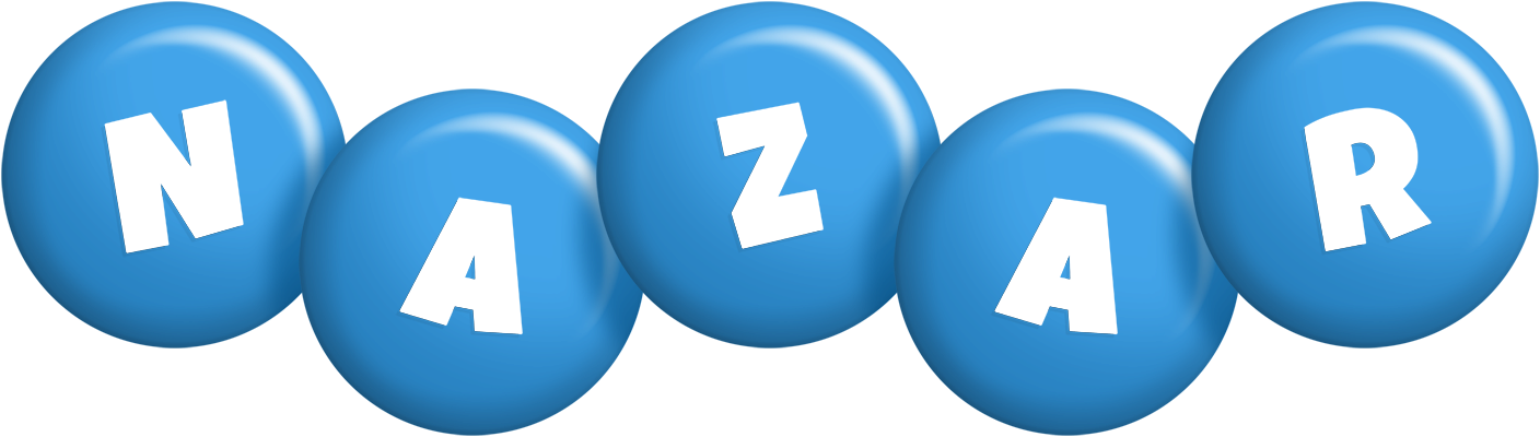 Nazar candy-blue logo