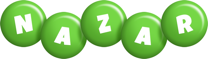 Nazar candy-green logo