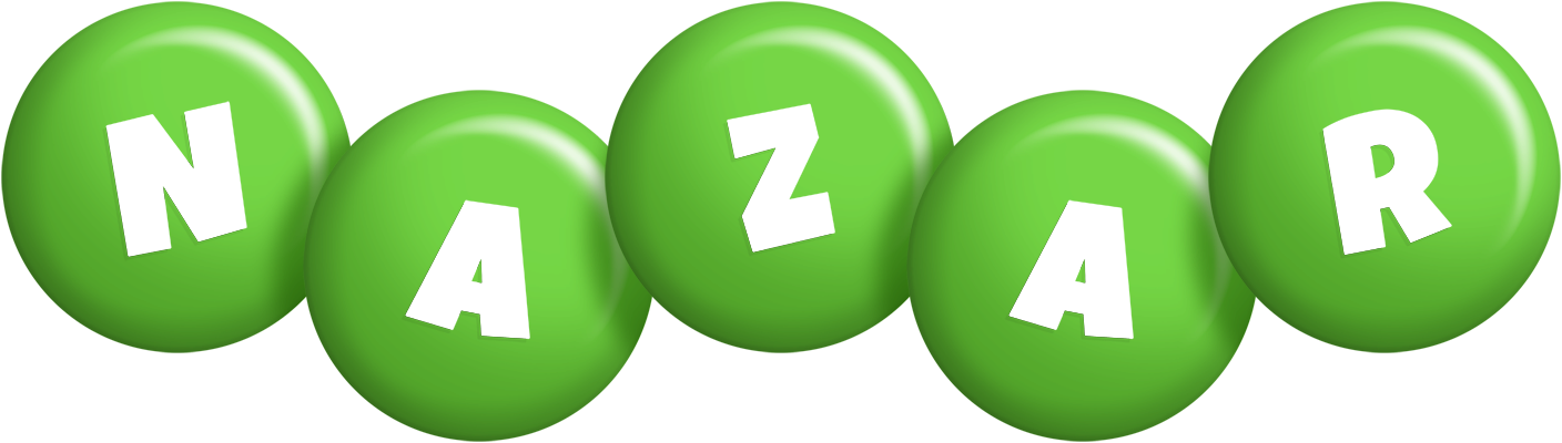 Nazar candy-green logo