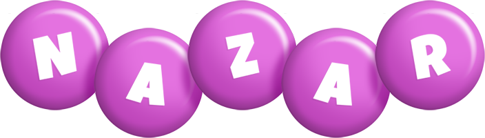 Nazar candy-purple logo